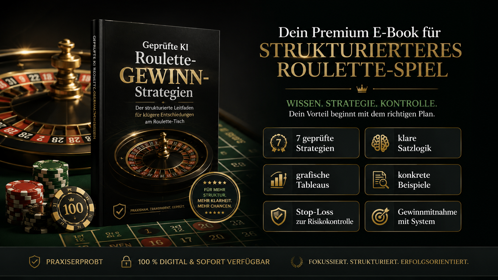 7 geprüfte KI Roulette-GEWINN-Strategien