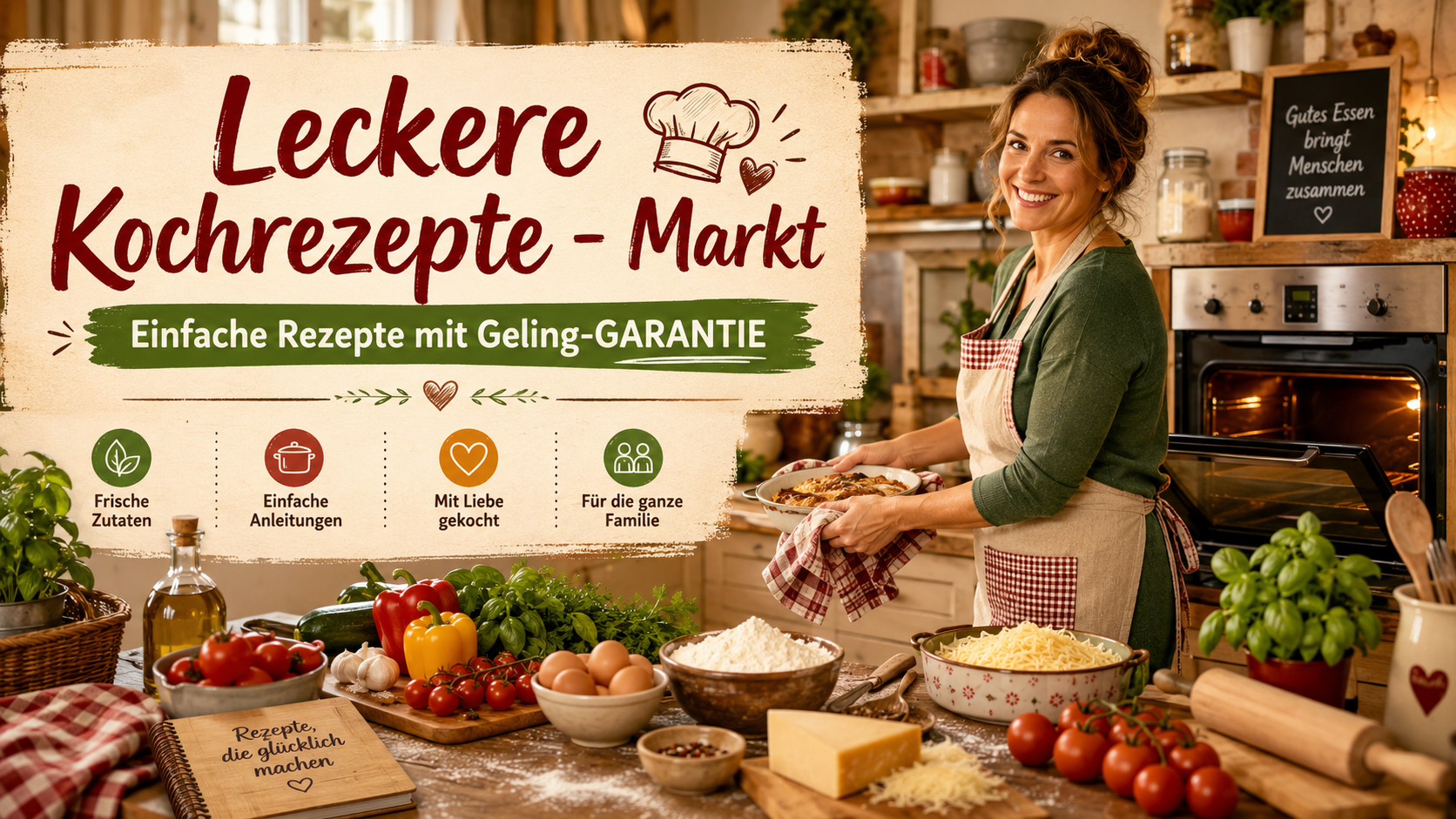 Leckere Kochrezepte Markt
